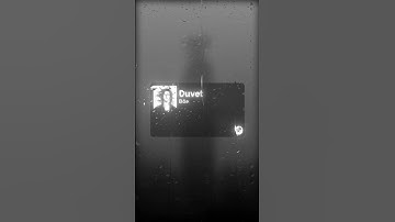 Thumbnail of duvet - Bôa (best part loop) Slowed + reverb #dzxphia #fypppp #fyp #slowed #song #music #duvet #boa
