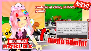 COMO TENER EL NUEVO MENU ADMIN *GRATIS* CONTROLA TODO MODO DIOS en BROOKHAVEN ??