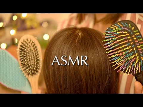 [ASMR] 10 Triggers Of  Extremely Tingly  Hair Brushing | No Talking