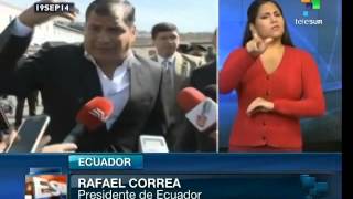Ecuador: Correa denounces 'soft coup' screenshot 1