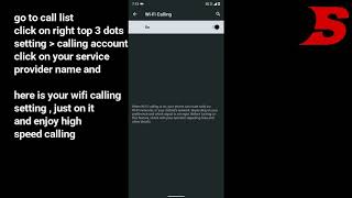 how to activate WiFi calling in Nokia smartphones screenshot 1