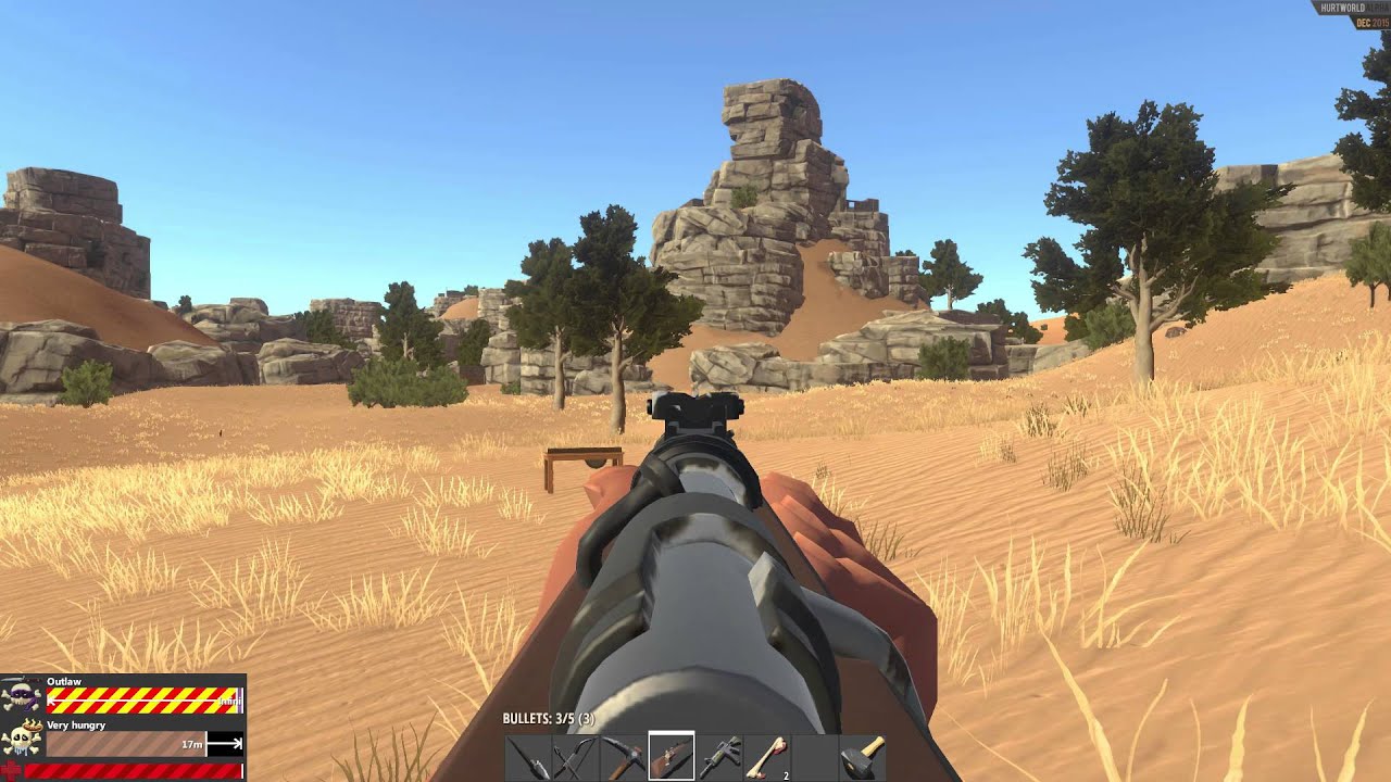 HurtWorld PVP "Bolt Action Rifle" Montage #1