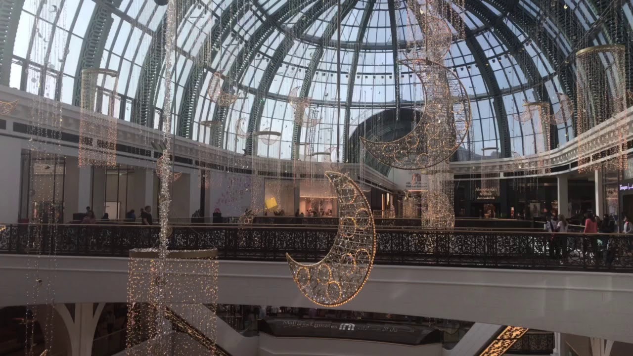 Mall of the Emirates decoration for Ramadan and Iftar