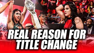 Real Reason for SHOCKING WWE Title Change.. Good News for AEW! &amp; More Wrestling News!