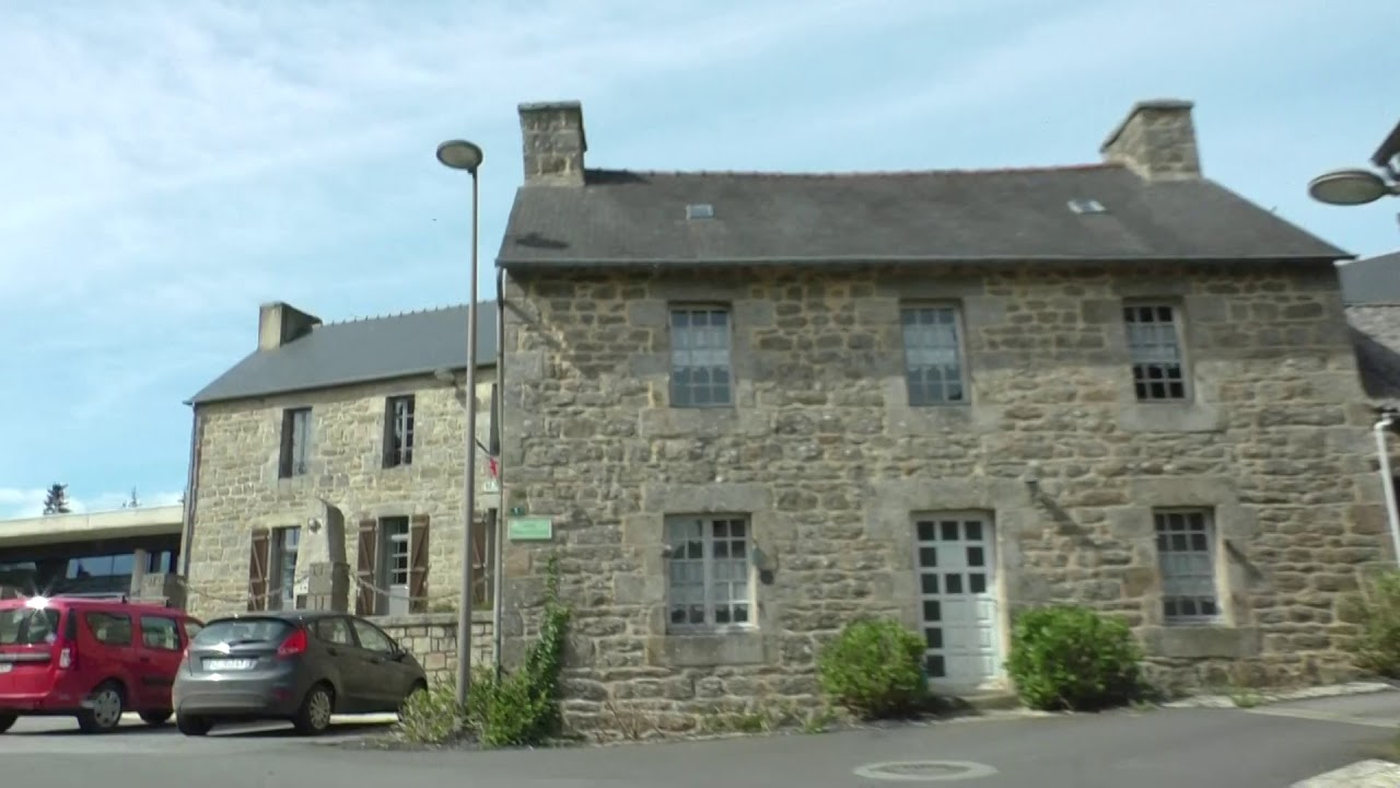 Driving On The D31 & D20 From 22110 Rostrenen To 22160 Saint Nicodème, Côtes d'Armor, France