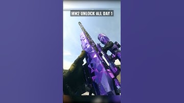 MW2 UNLOCK ALL DAY 1 🔥 #shorts #mw2 #modernwarfare