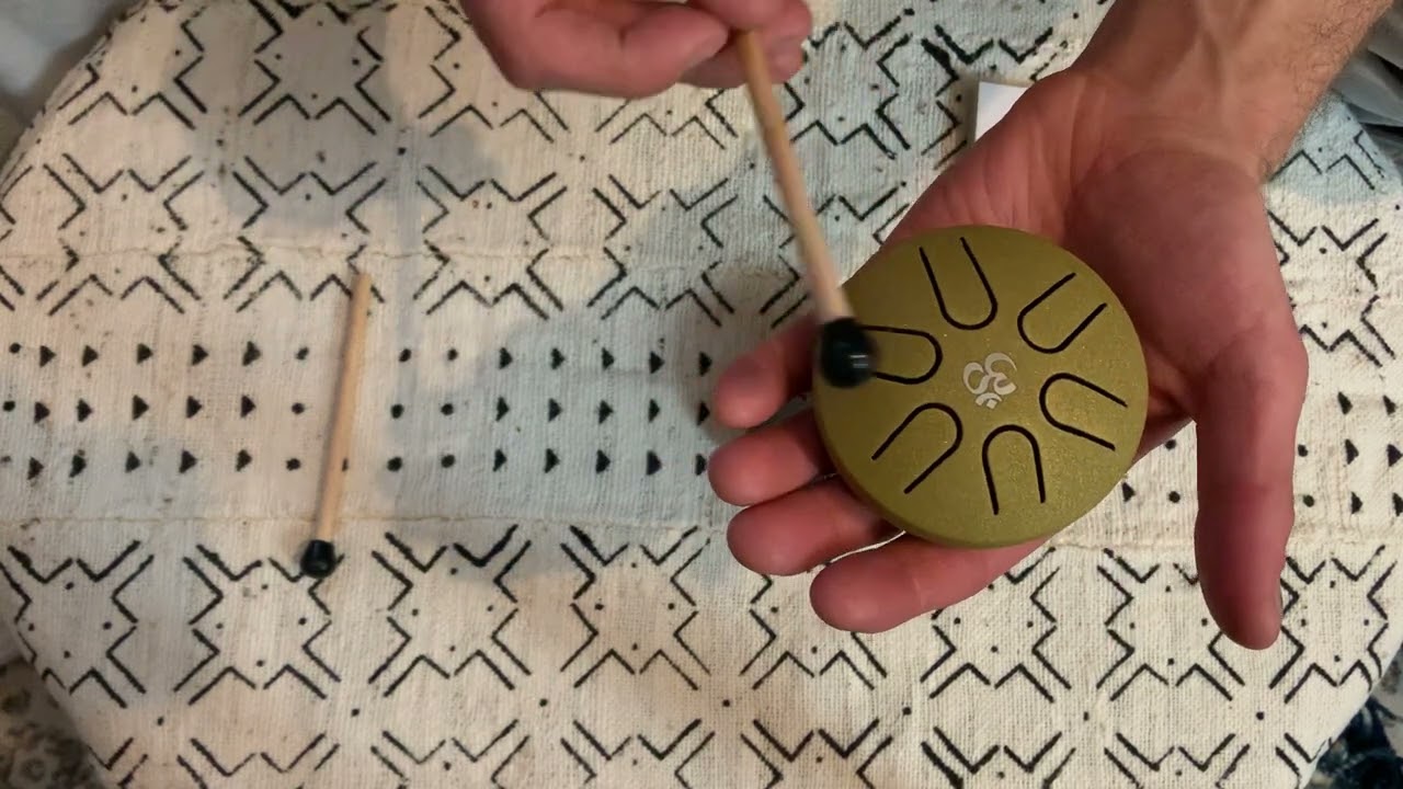 A Major Pentatonic - 6 Note - Mini Steel Tongue Drum - YouTube