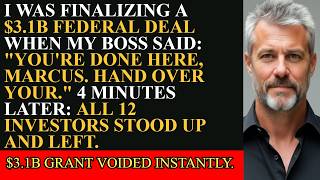 I Was Terminated Mid-Signing With 12 Federal Investors Watching—The $3.1B Grant Died in 4 Minutes