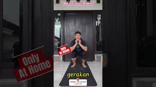 Tiga gerakan full body workout dirumah #fullbodyworkout  #workout #homeworkout #exerciseathome
