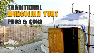 Our 1st Yurt! Traditional Mongolian Yurt Tour