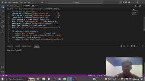 UAS Semester Genap Algoritma Pemrograman. Teknik Informatika Semester 2 Universitas Islam Nusantara.