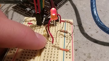 LED Button Control ATtiny85