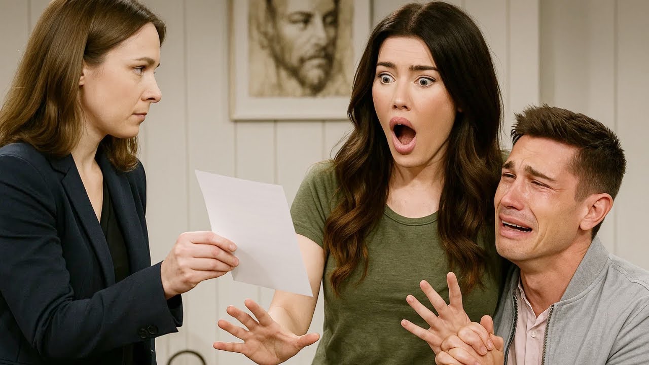 Steffy divorced after learning Finn had an illegitimate child with a woman other than Poppy - YouTube