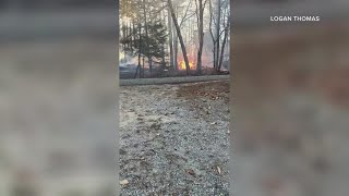 One person injured in fire that destroyed a home in Naples