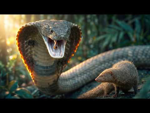 King Cobra vs Mongoose: The Real Apex Predator of the Jungle | 4K Cinematic Wildlife
