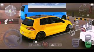 Petrolhead Golf 7 otopark oyunu // Sarı araba oyunu bedava araba oyunları screenshot 1