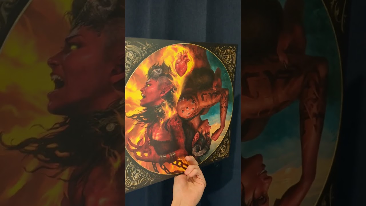 DELUXE EDITION Baldur's Gate 3 Vinyl Soundtrack! 🎼 It's GORGEOUS 