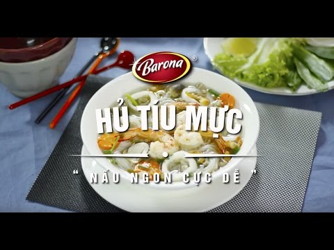 Video Cách nấu Hủ tiếu mực | Barona | Món ngon hàng ngày - youtube
