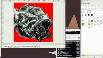 Gimp Reducing to 16 colors and cleaning up antialiased jaggies