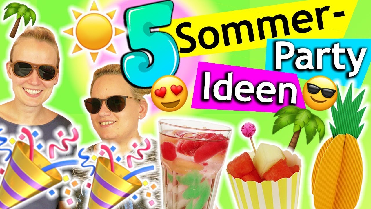 Sommerparty Spiele Sommerparty Spiele