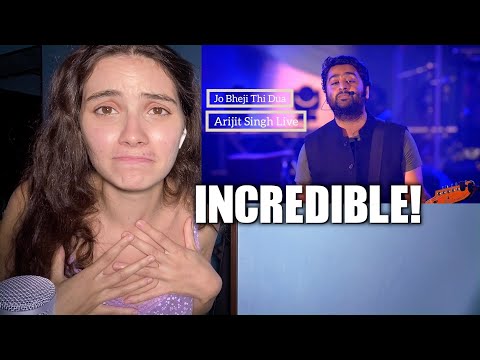 Singer Reacts to Arijit Singh - Jo Bheji Thi Dua Live !
