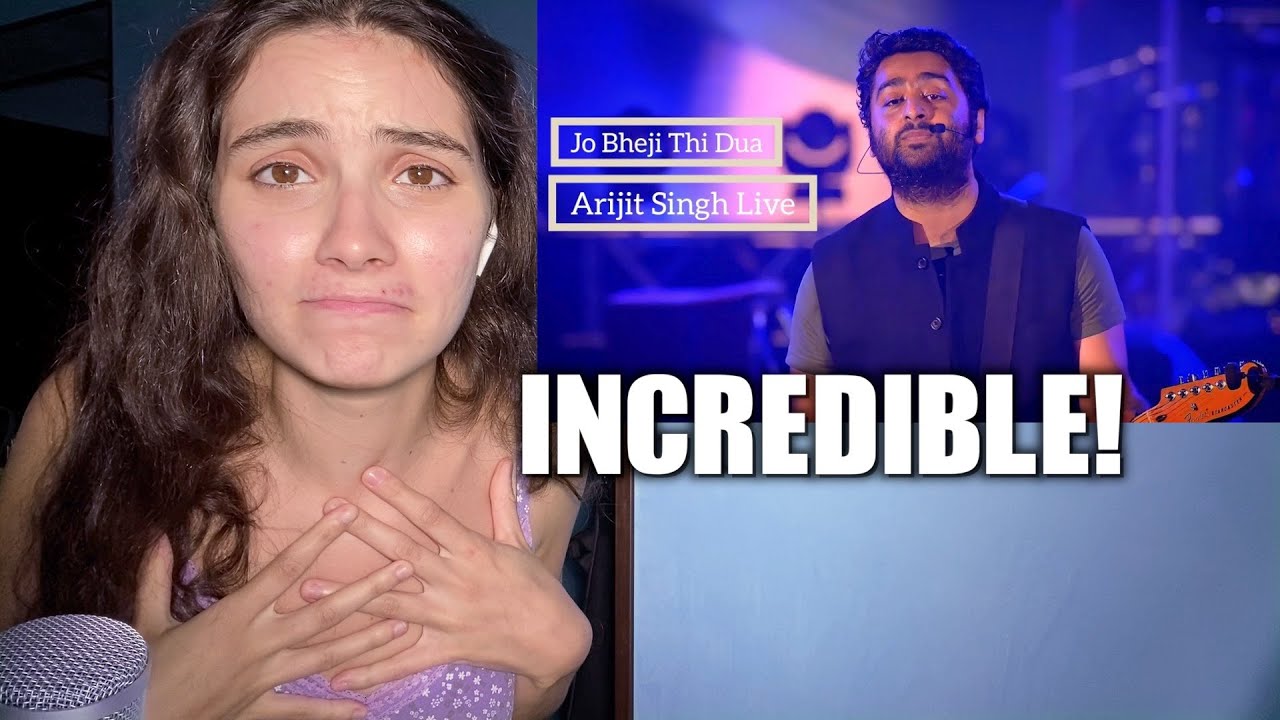 Singer Reacts to Arijit Singh - Jo Bheji Thi Dua Live !