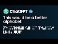 AI Crafts a New Alphabet with ChatGPT & DALL-E ✨