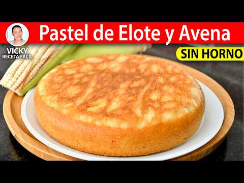 NO-BAKE Corn and Oat Cake Fluffy, Easy, and Delicious | Vicky Receta Facil