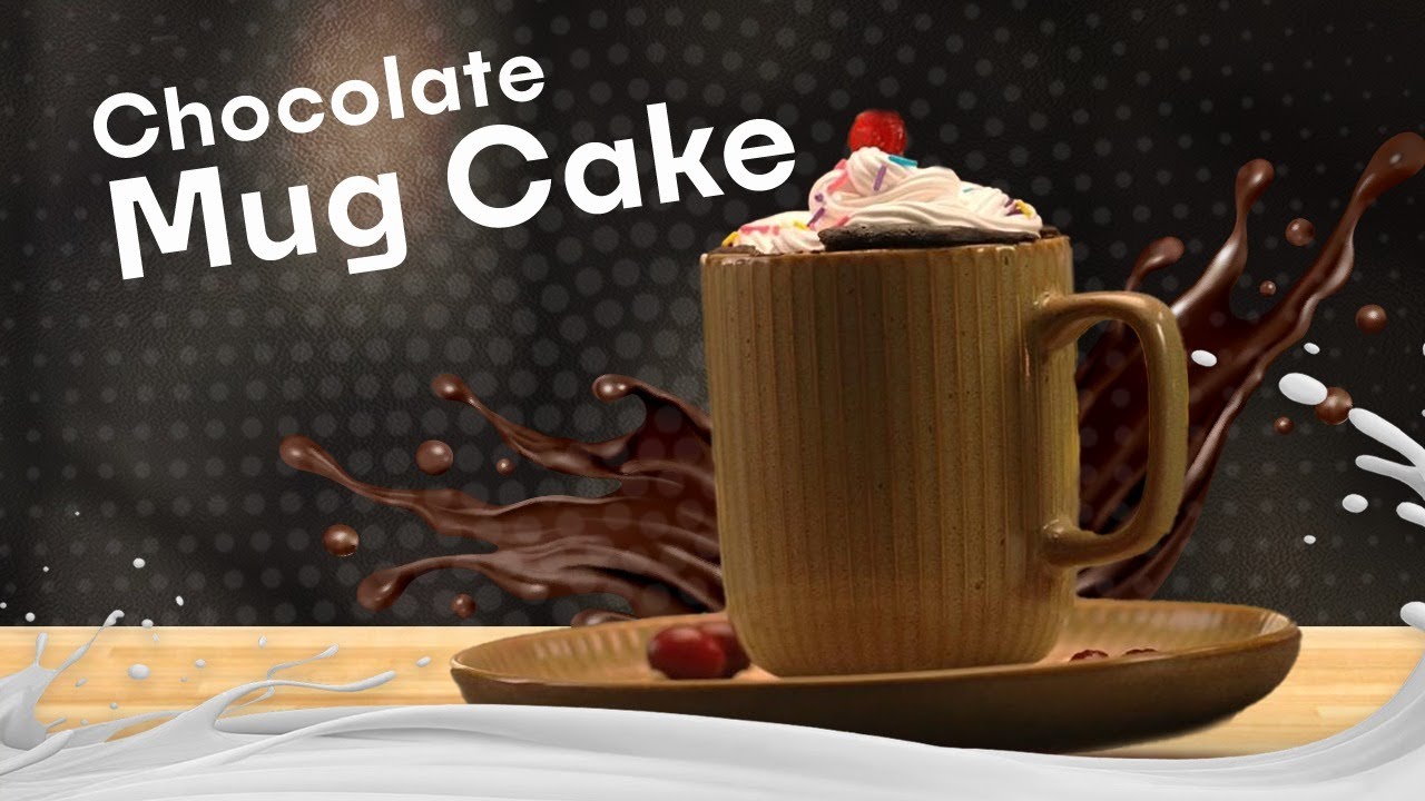 Quick Chocolate Mug Cake at Home | Made Using Faber Built-In Microwave Oven