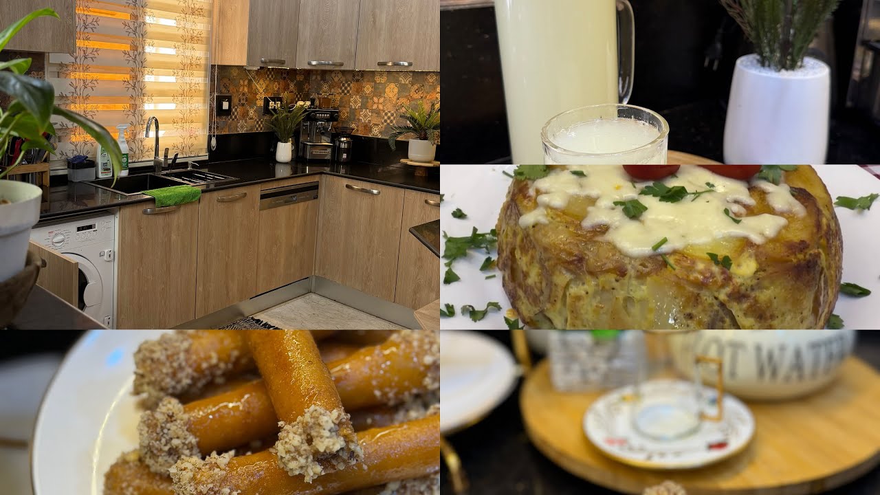 روتين رمضاني فيه من كل فن🥰غرتان ساهل و بنين😋شريبة لسان الطير إكسبرتس👍شاربات منعشة بمقادير بسيطة👌