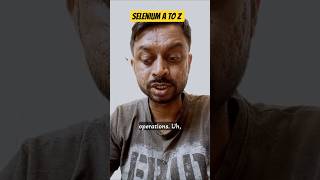 Selenium A to Z. Series Action class. #Like #Subscribe #share