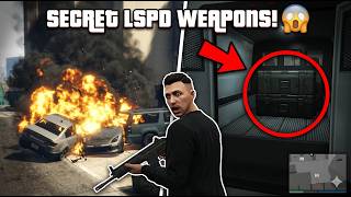 I Stole the LSPD's SECRET Tactical Weapons Van! 😱 Full Base Heist &amp; Delivery Mission | GTA 5