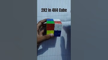 I made 2x2 Cube in 4x4 and Solve #shortvideo #rubikscube #cube #shorts #viralvideo