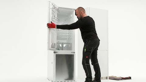 How to install your AEG Fridge / Freezer internal control sliding door