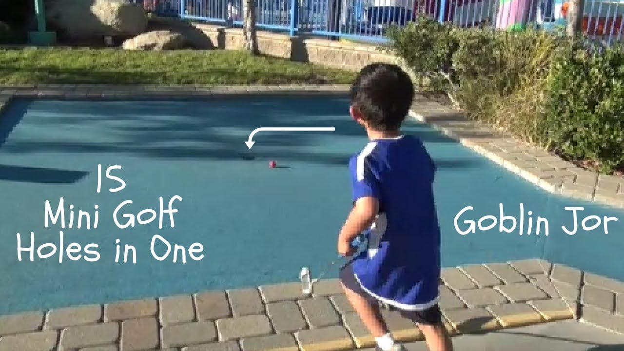 15 Mini Golf Holes in One