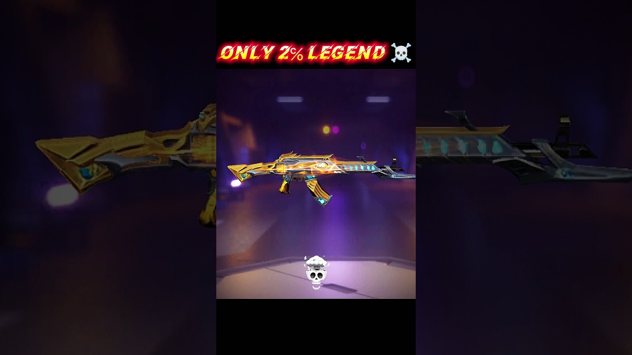 FREE FIRE 98% PRO PLAYER VS 2%LEGEND USE GUN SKIN 