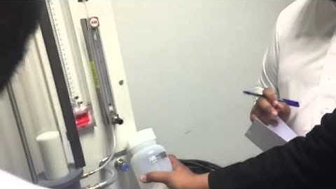 Unit operations lab - loosening velocity experiment procedure