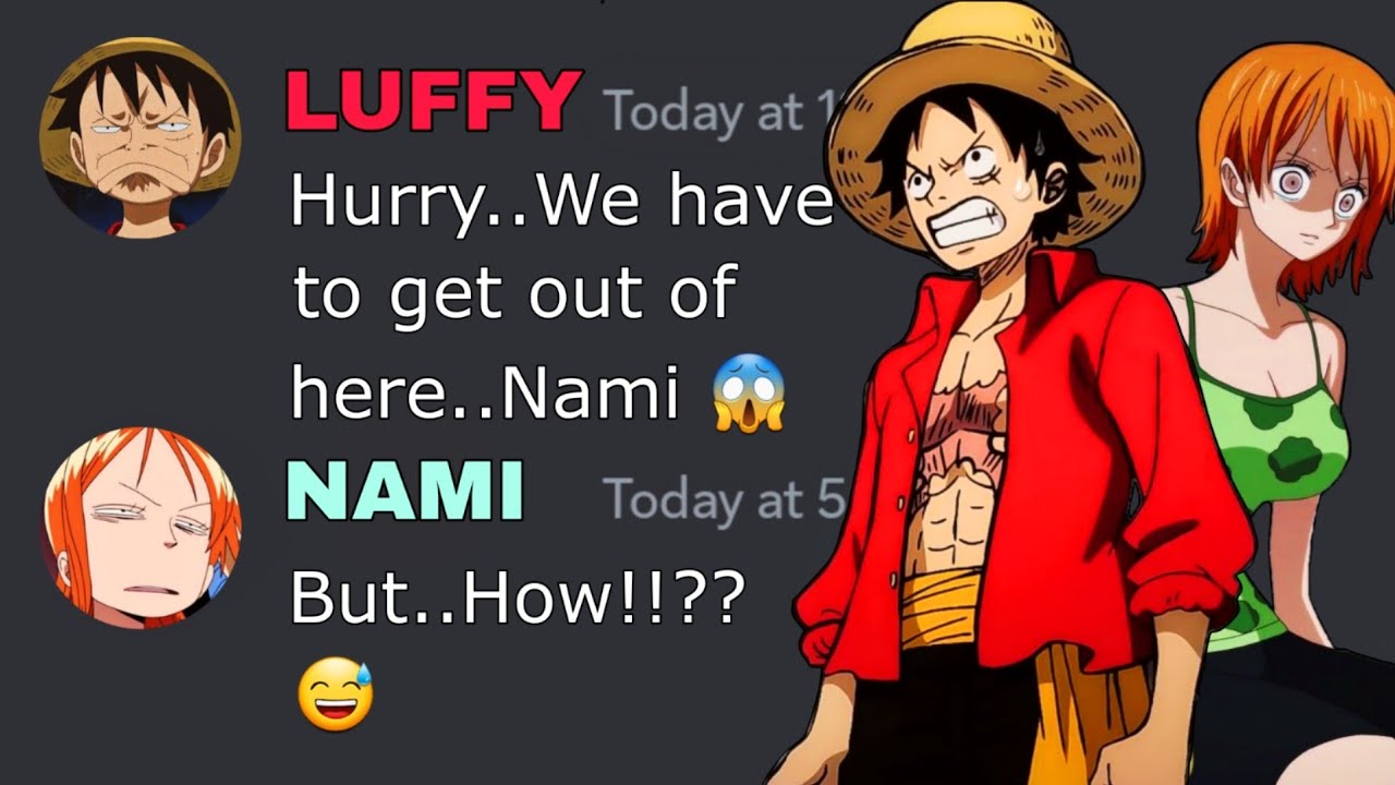 Luffy and Others Stuck in a Island | One Piece discord server