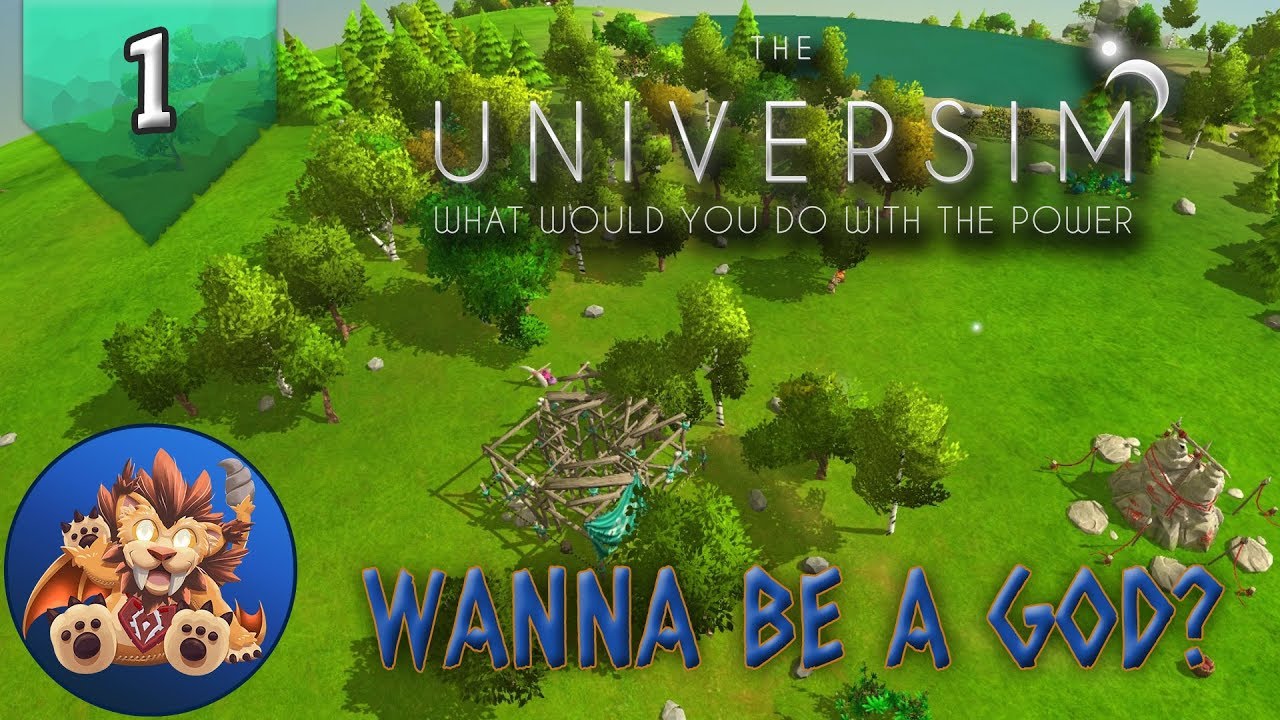 The Universim Ep 1: Humble Beginnings - God Game - Let's Play, Gameplay
