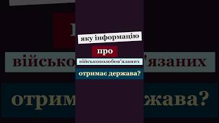 Які відомості отримає держава про військовозобов’язаних: прийнято Закон!