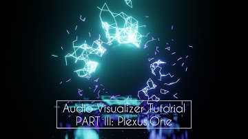 Audio Visualizer Tutorial PART III: Plexus.One | Blender | Animation Nodes