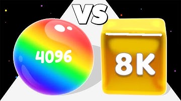 JELLY 2048 /vs JELLY CUBES 2048 ∞ ASMR Gameplay Android iOS • Satisfying Mobile Drop & Merge Games