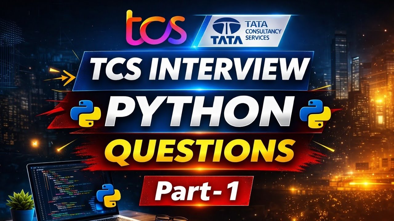 TCS Interview Crack Kaise Karen? 😱 | Python Most Important Questions 2026 