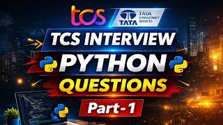 TCS Interview Crack Kaise Karen? 😱 | Python Most Important Questions 2026 