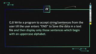 NCERT 12th Computer Science | File Handling in Python Exercise | File Handling Tutorial NCERT