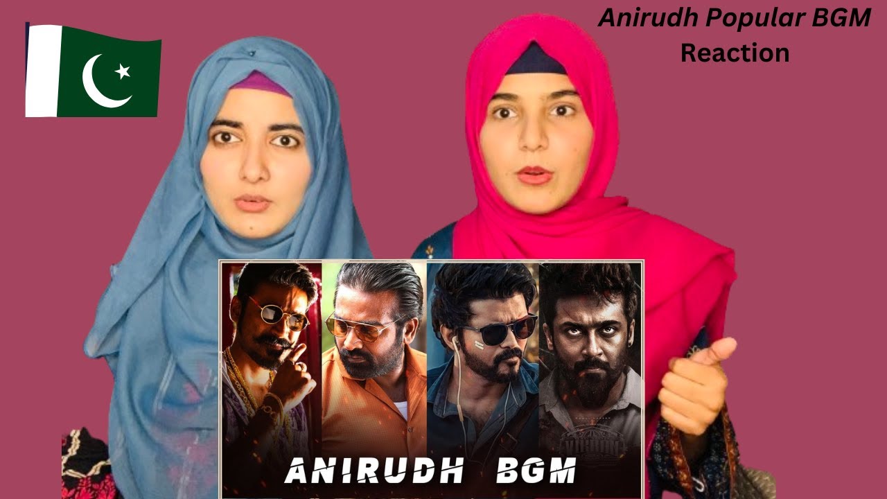 Anirudh Popular BGM Reaction ft.Master, Vikram, Rolex, Beast, Petta ...
