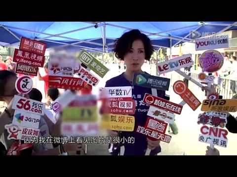 佘诗曼不知杨怡出走事 踩高跷扮靓