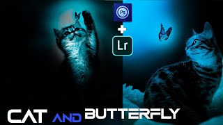 The Very OLD and TRENDING editing of the CAT AND BUTTERFLY by EDITING MANIA screenshot 5