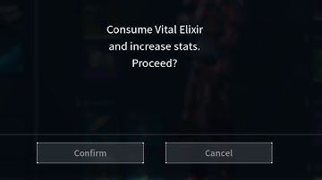 Player Stats is Maxed Out but if you use Memory Wiping Medicine then you can use the Elixirs again