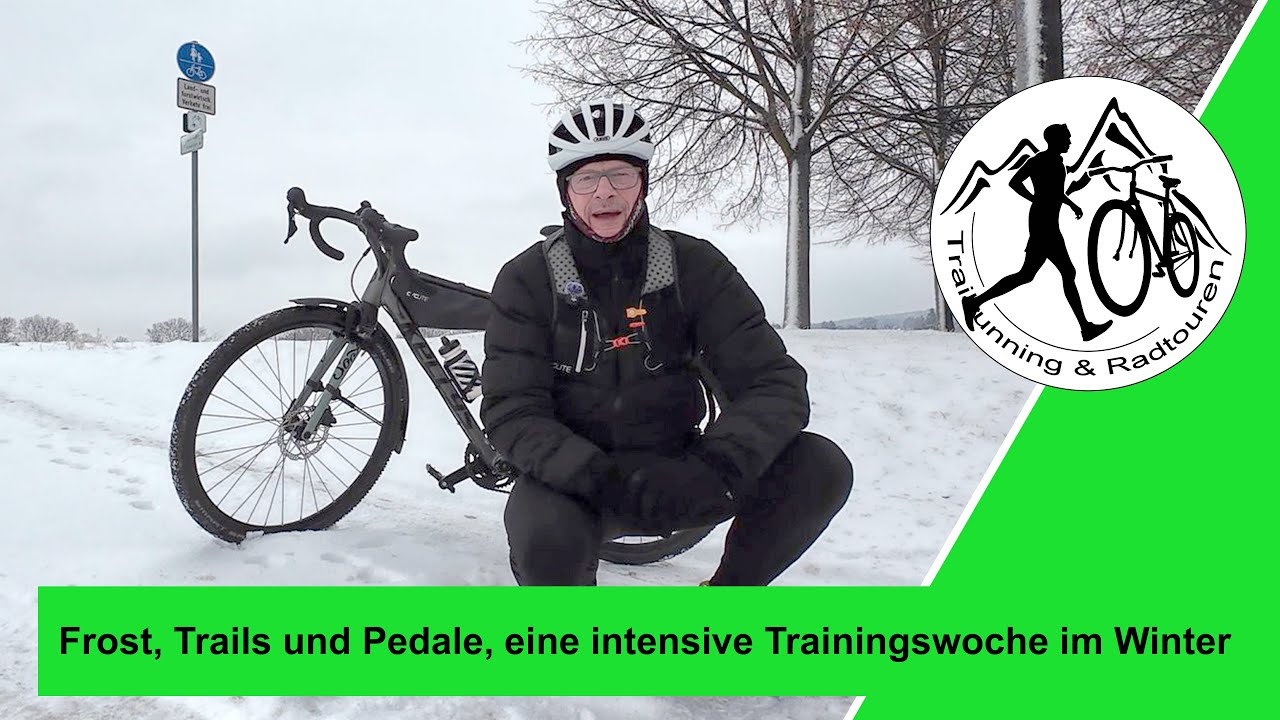 Frost, Trails und Pedale, eine intensive Trainingswoche im Winter